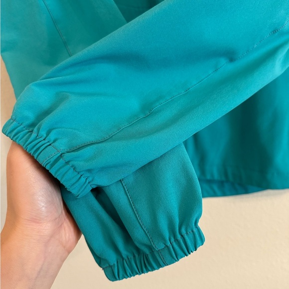 Patagonia Womens jacket Traverse Softshell Full Zip Lightweight Teal Blue M - Picture 6 of 14